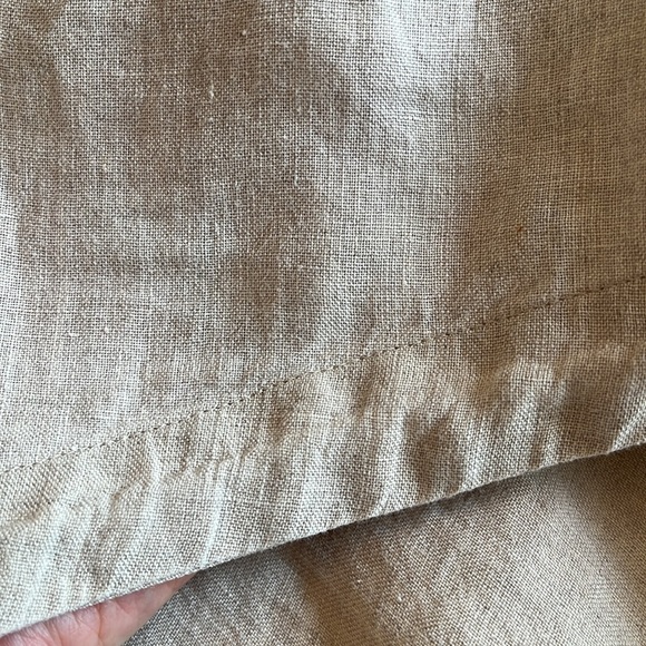 J. Jill Love Linen Women’s Small Lagenlook Asymmetrical V-Neck Tunic Top Relaxed - Picture 17 of 17